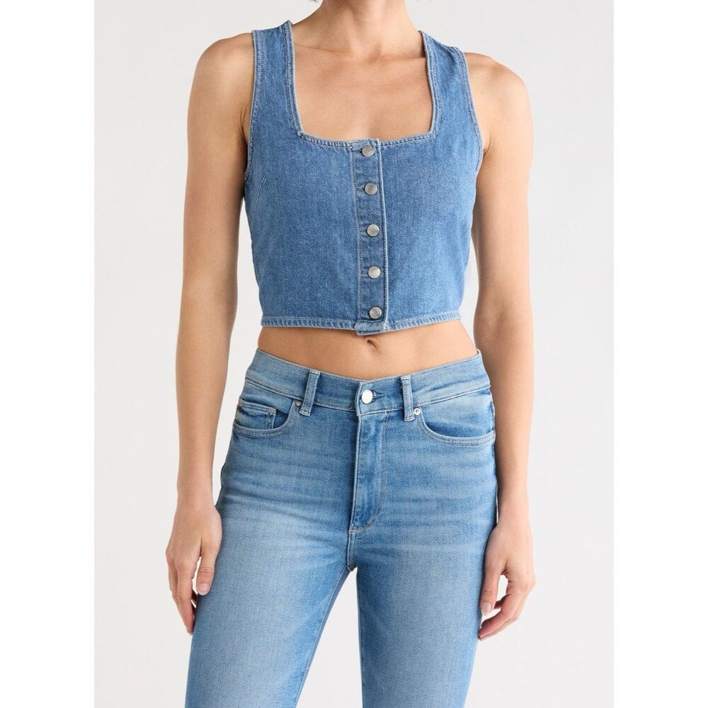 DL1961 Lizzie Denim Top Size Small